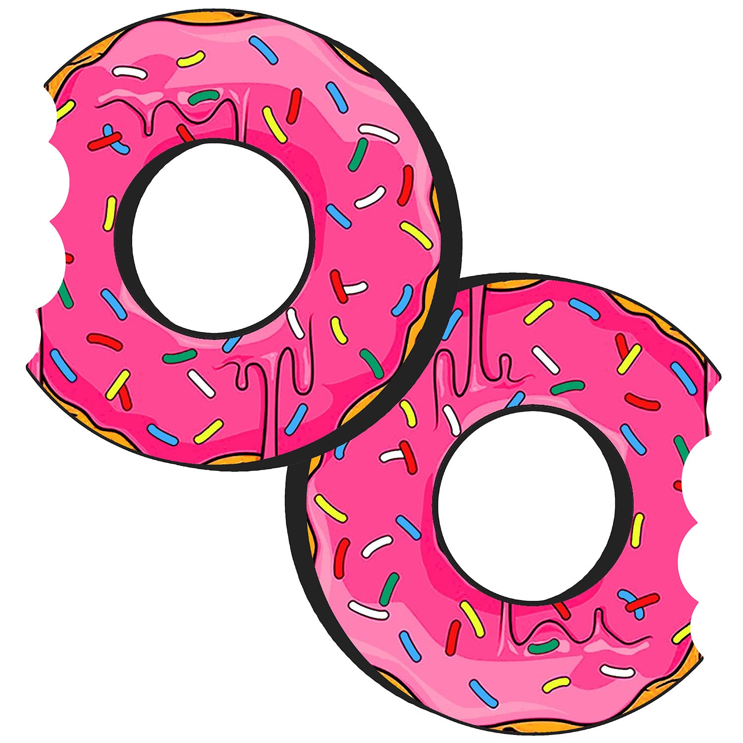 Bitten Pink Doughnut