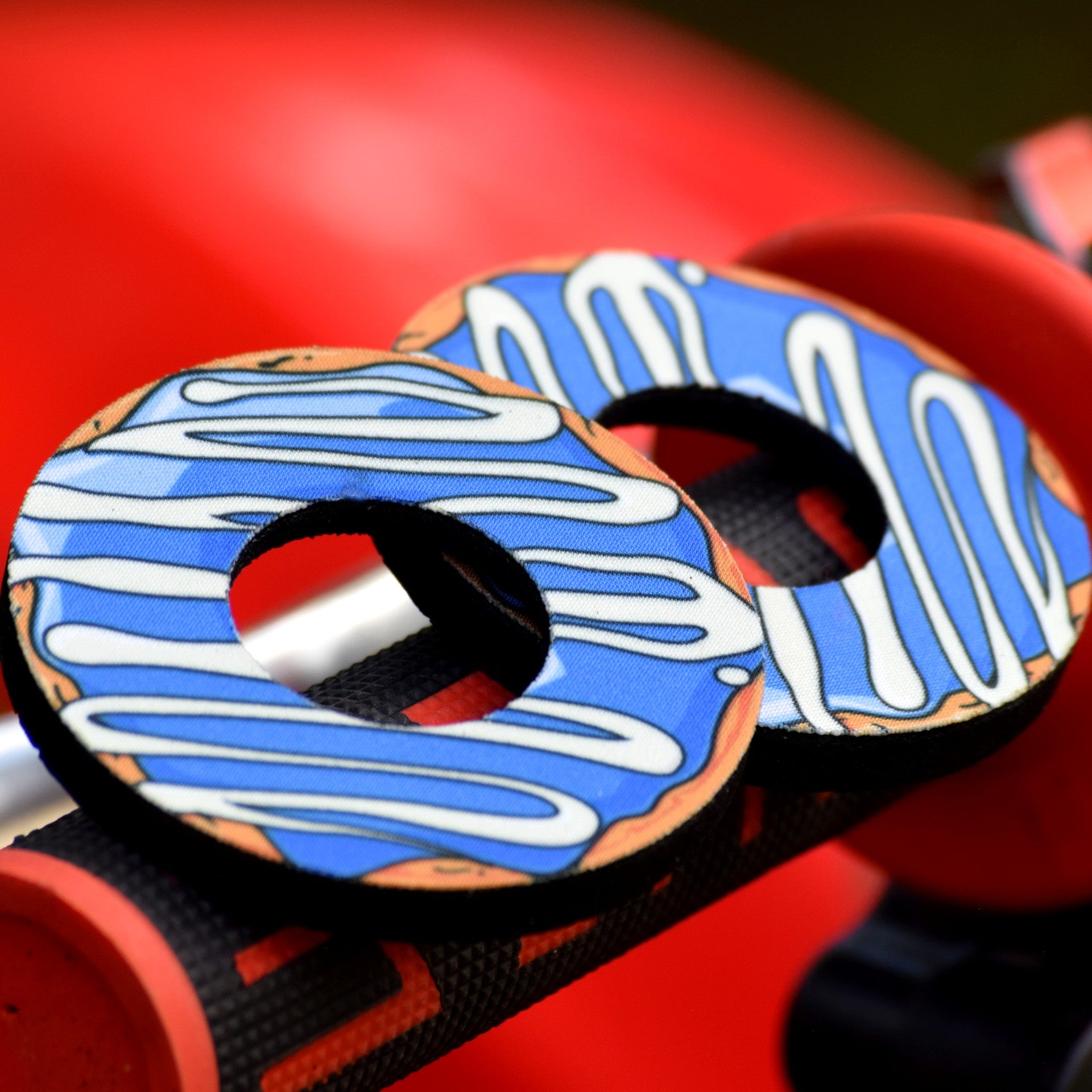 Blue Swirl Doughnut