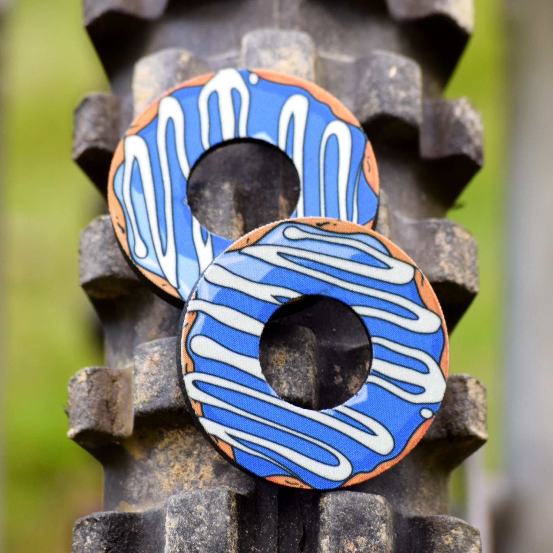 Blue Swirl Doughnut