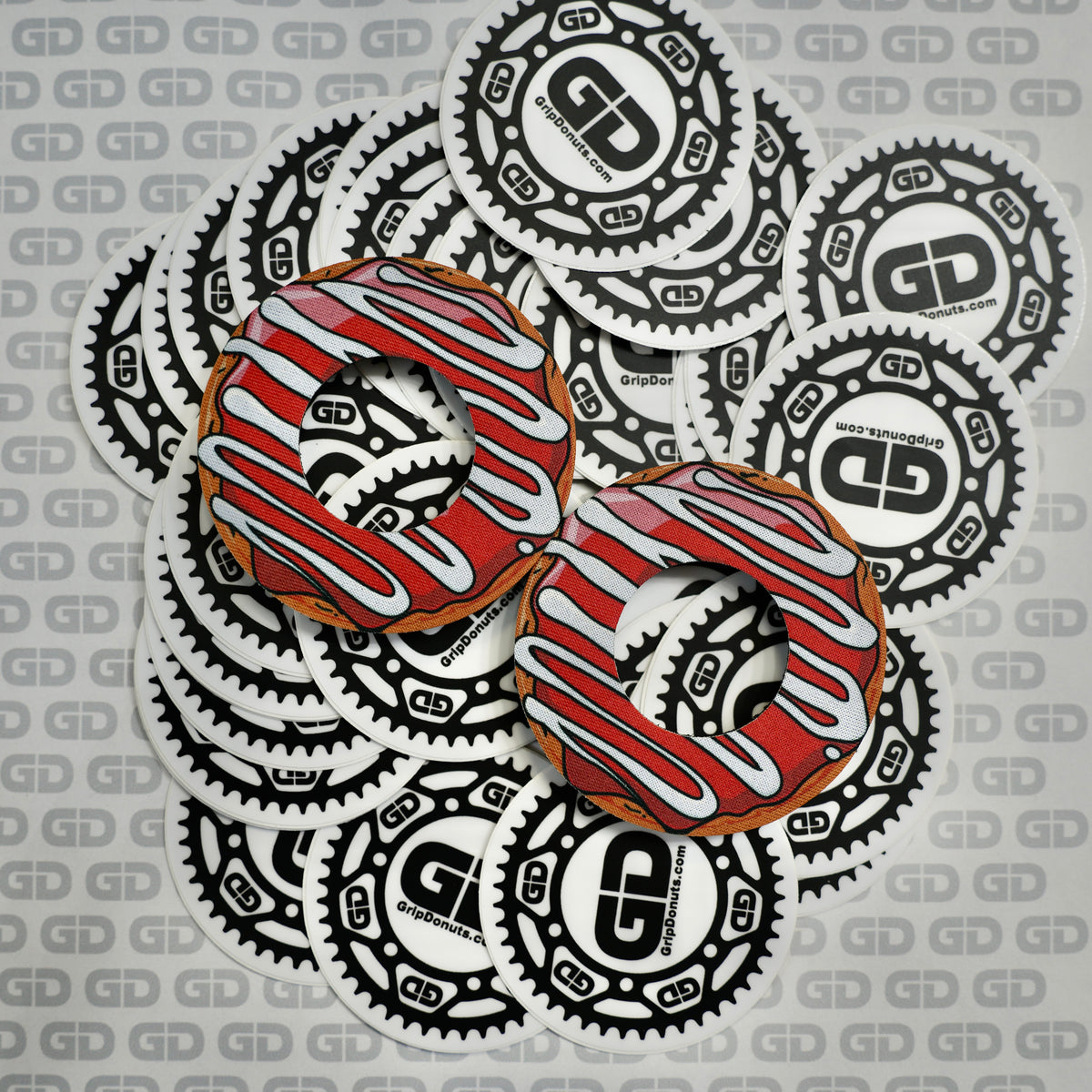 Red Swirl Doughnut