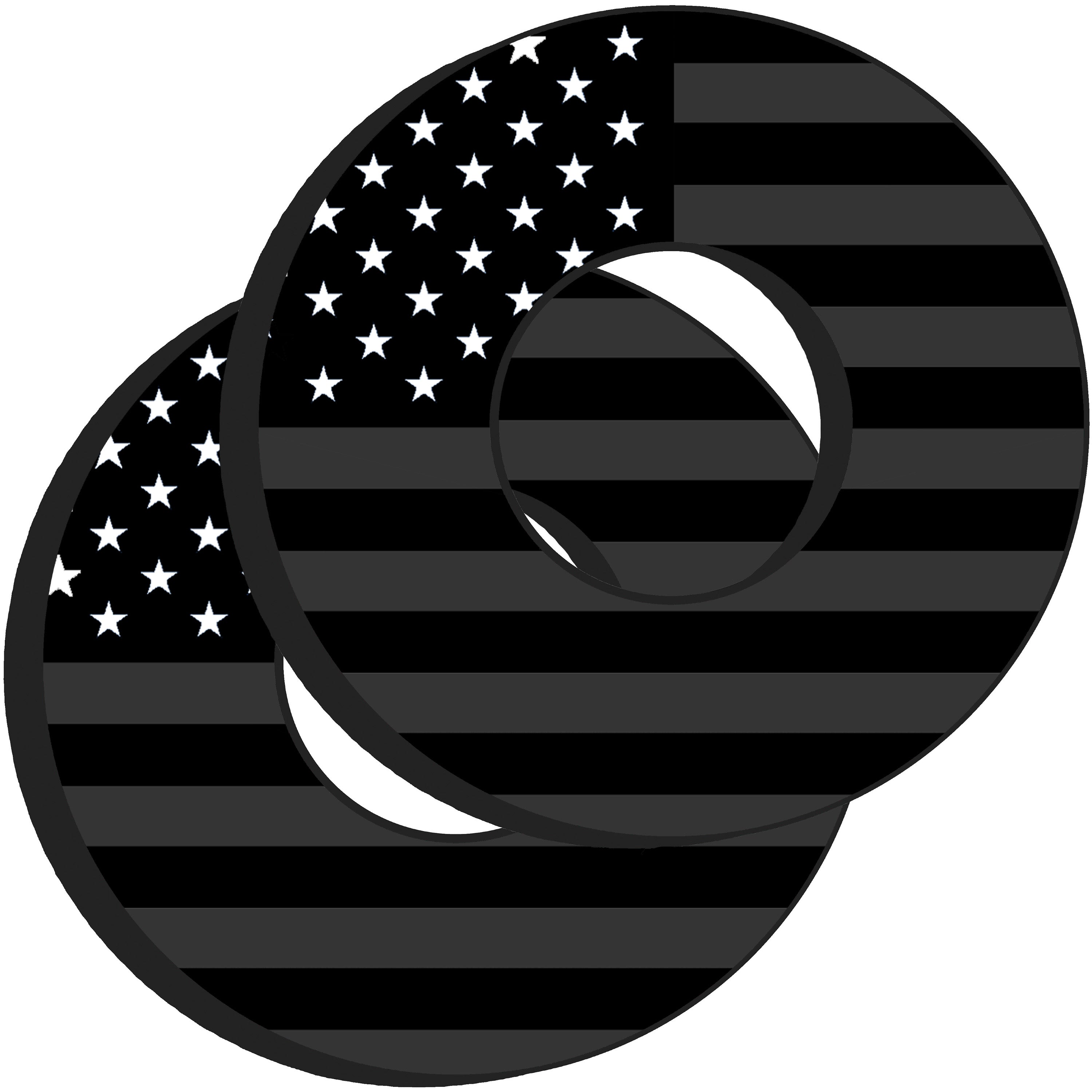 Blackout American Flag