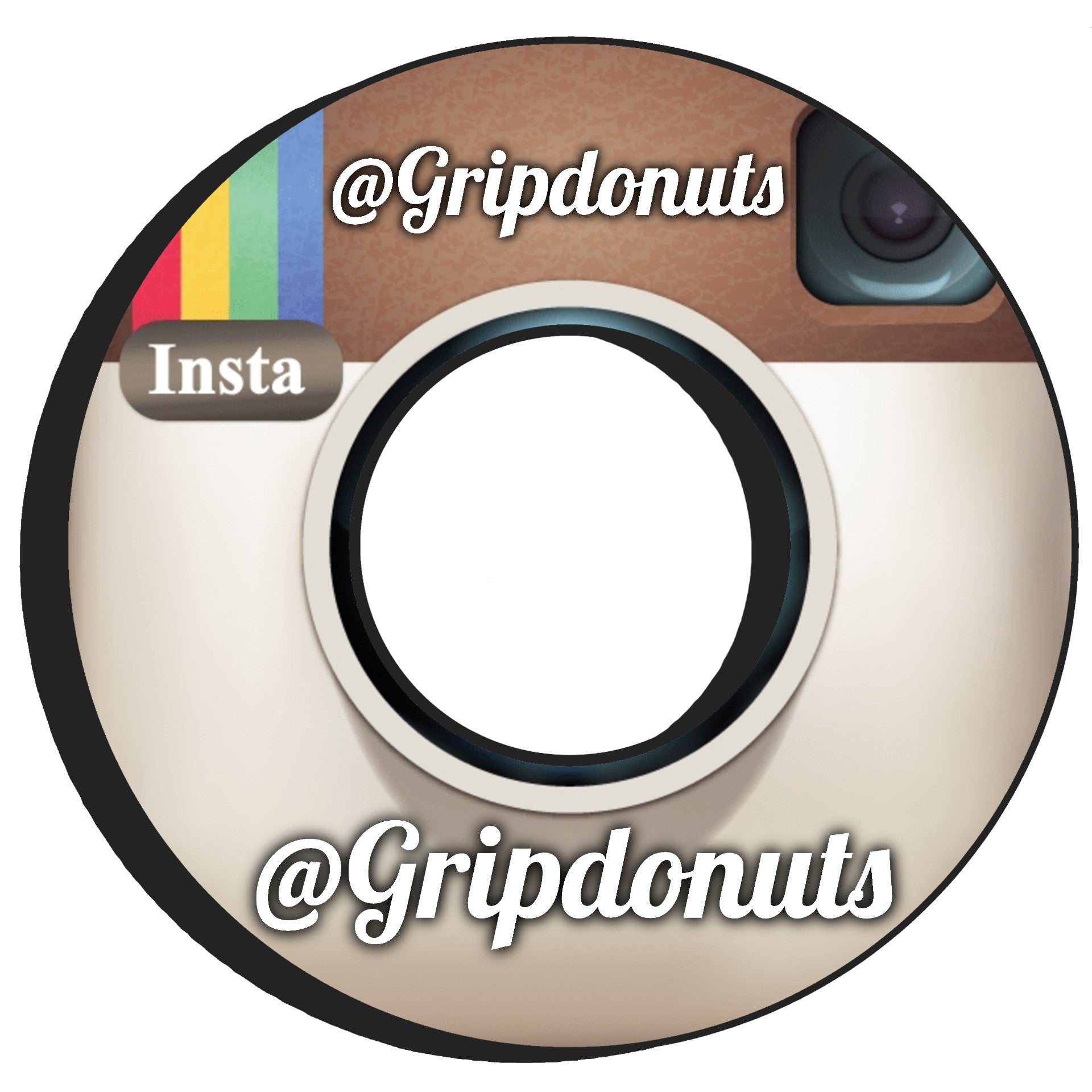 Custom Instagram Donuts